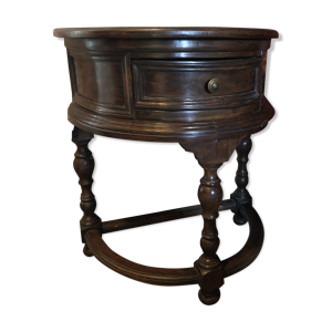 Table d'appoint arrondie