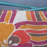 Vintage camping folding lounge