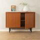 Classic chest of drawers from the 1960s with practical, closed storage space