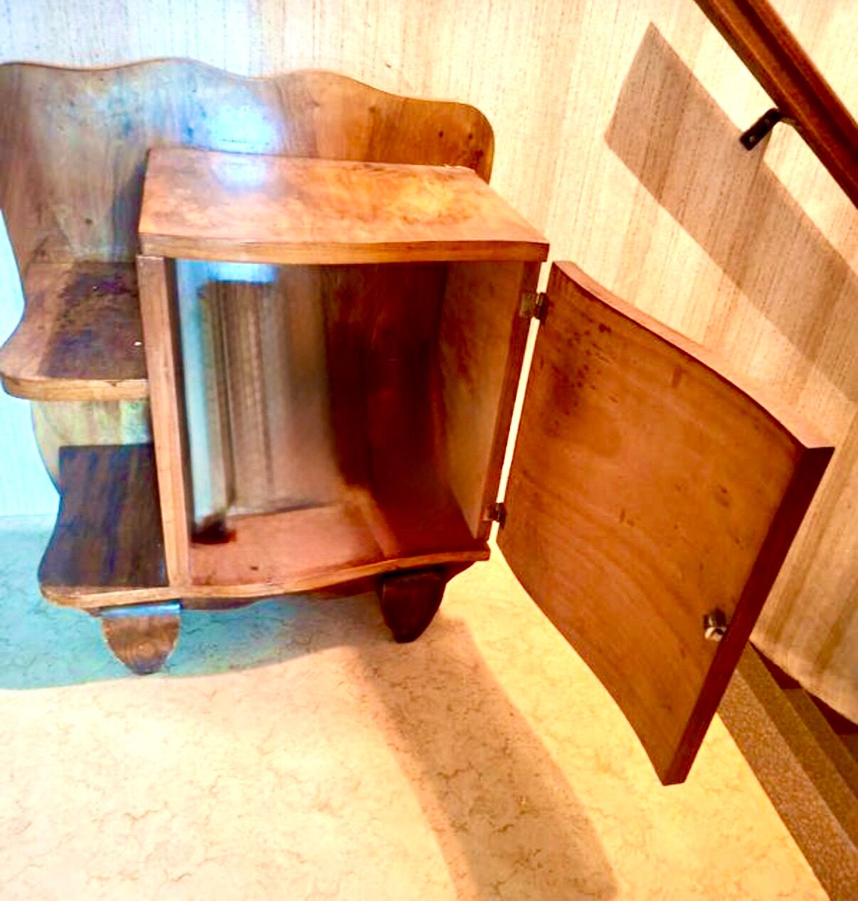 Jindrich Halabala bedside table pair