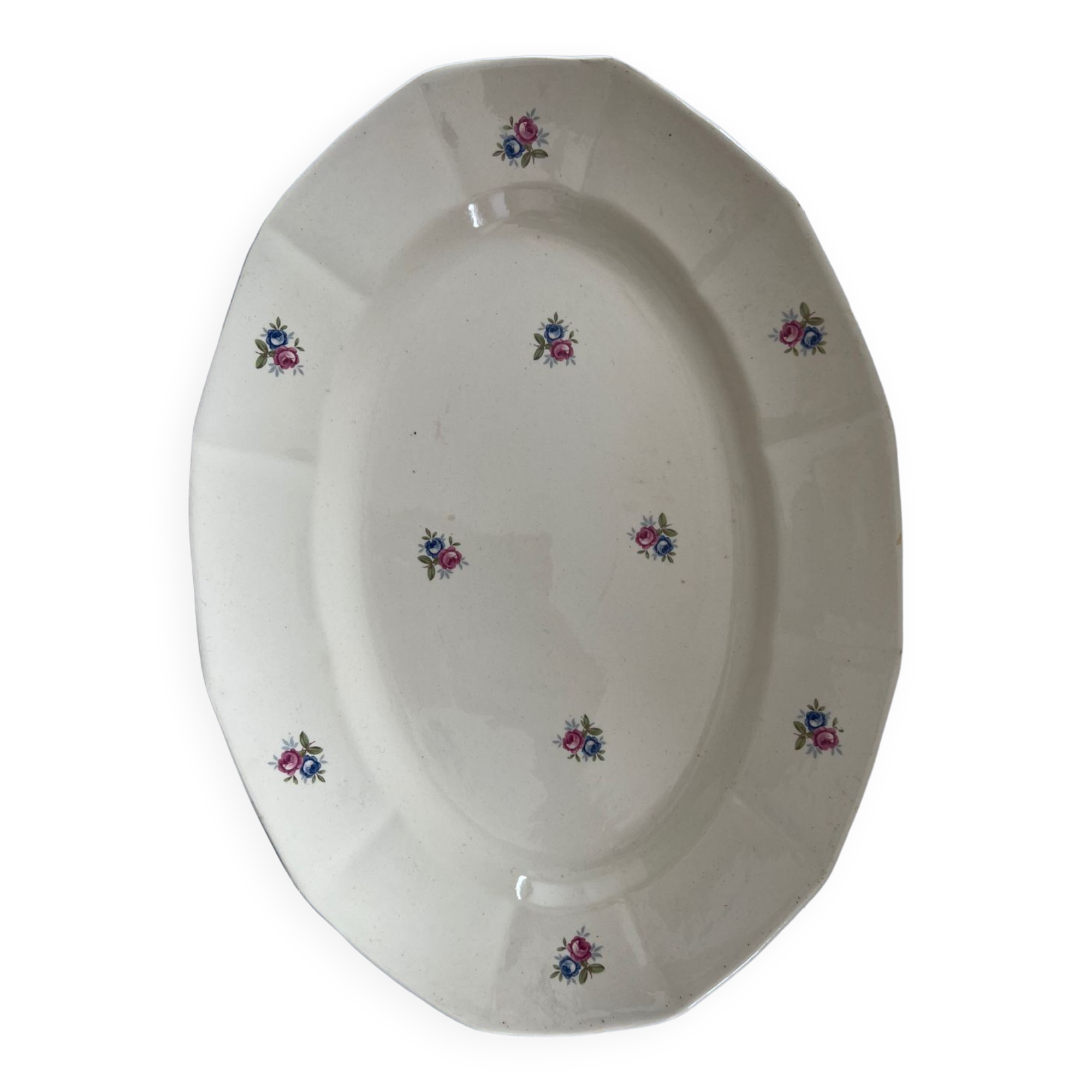 Large presentation dish Sarreguemines Digoin