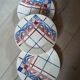 3 old Badonviller dinner plates