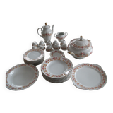 Incomplete Digoin porcelain tableware service
