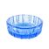 Art Deco salt cellar, orange glass, Ząbkowice, Poland, 1930s