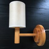 Scandinavian pine wall light