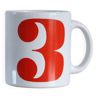 Mug Waechtersbach chiffre 3, vintage