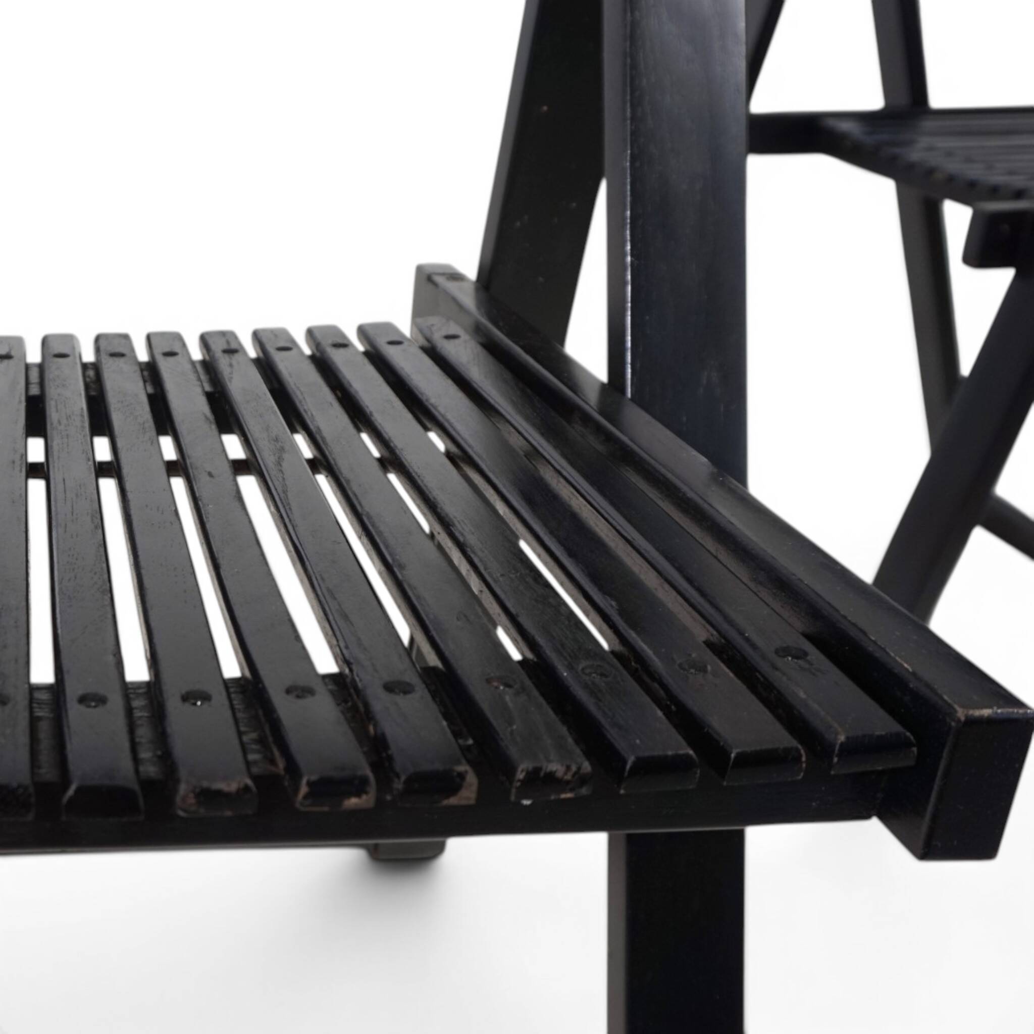 Set of 4 Aldo Jacobi Trieste Folding Chairs for Bazzani, 1960