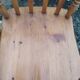 Set of 6 western bistro chairs, including 2 with armrests.