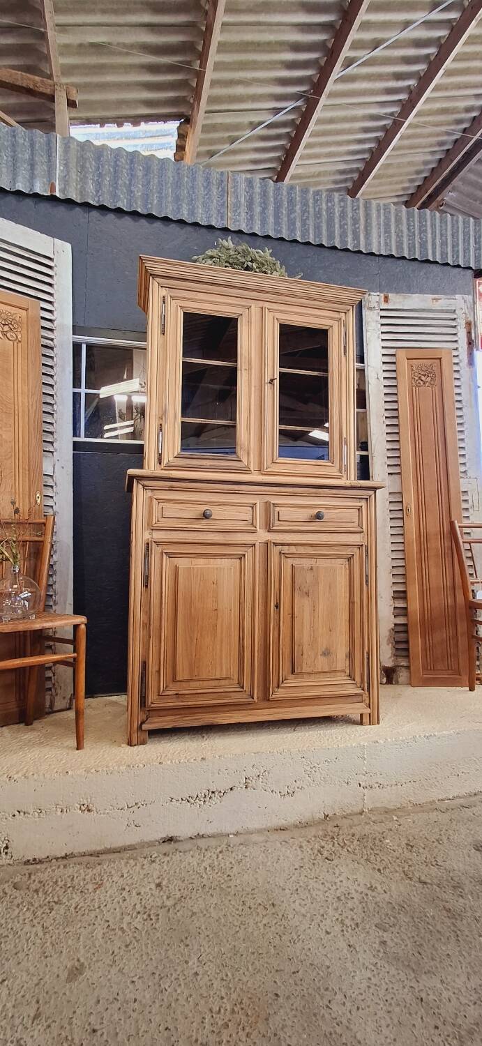 Antique two-body sideboard