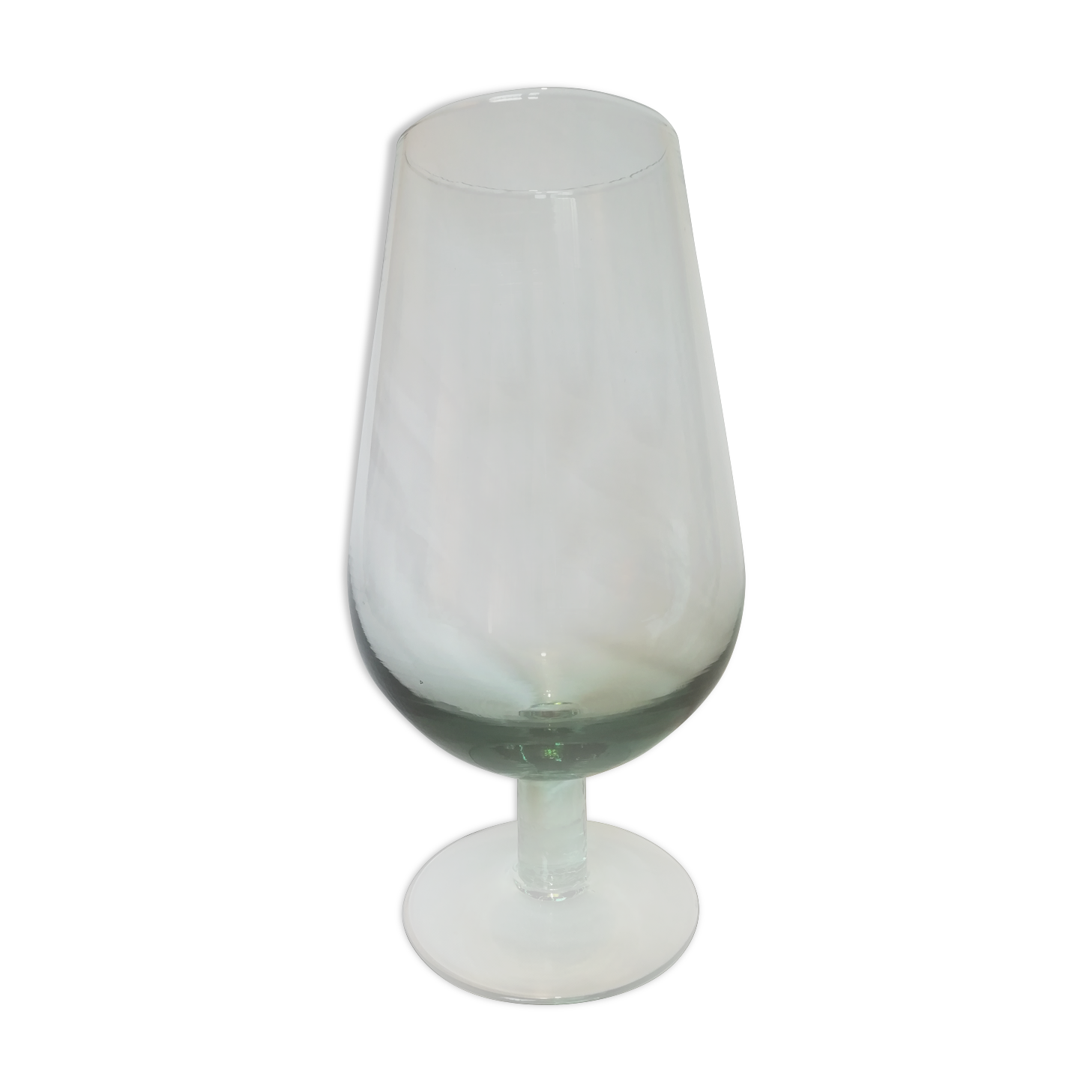 Vase En Verre Forme Grand Verre A Pied Selency