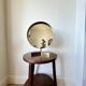 Mid century brass mirror by Durlston Designs, England 1960s