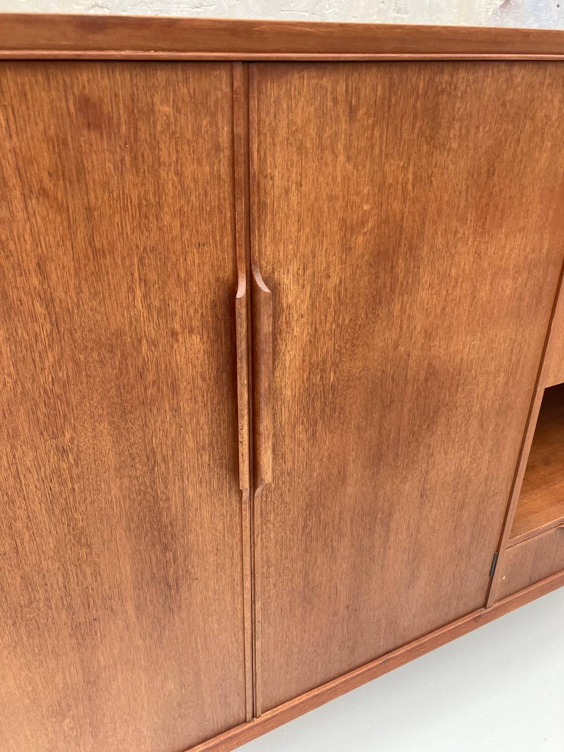 Vintage Scandinavian high sideboard 1960