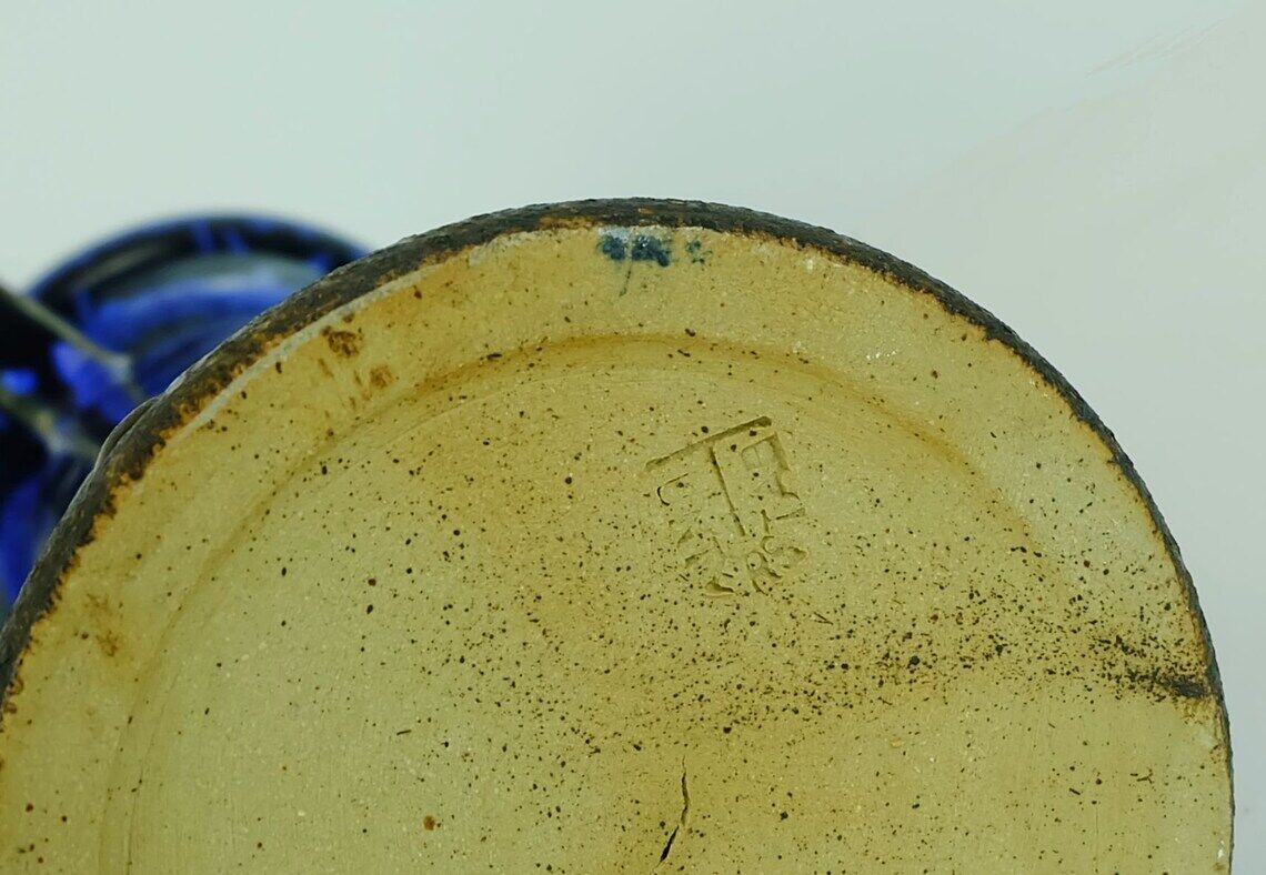 Vase art pottery unterstab langenhessen 70s studio ceramics