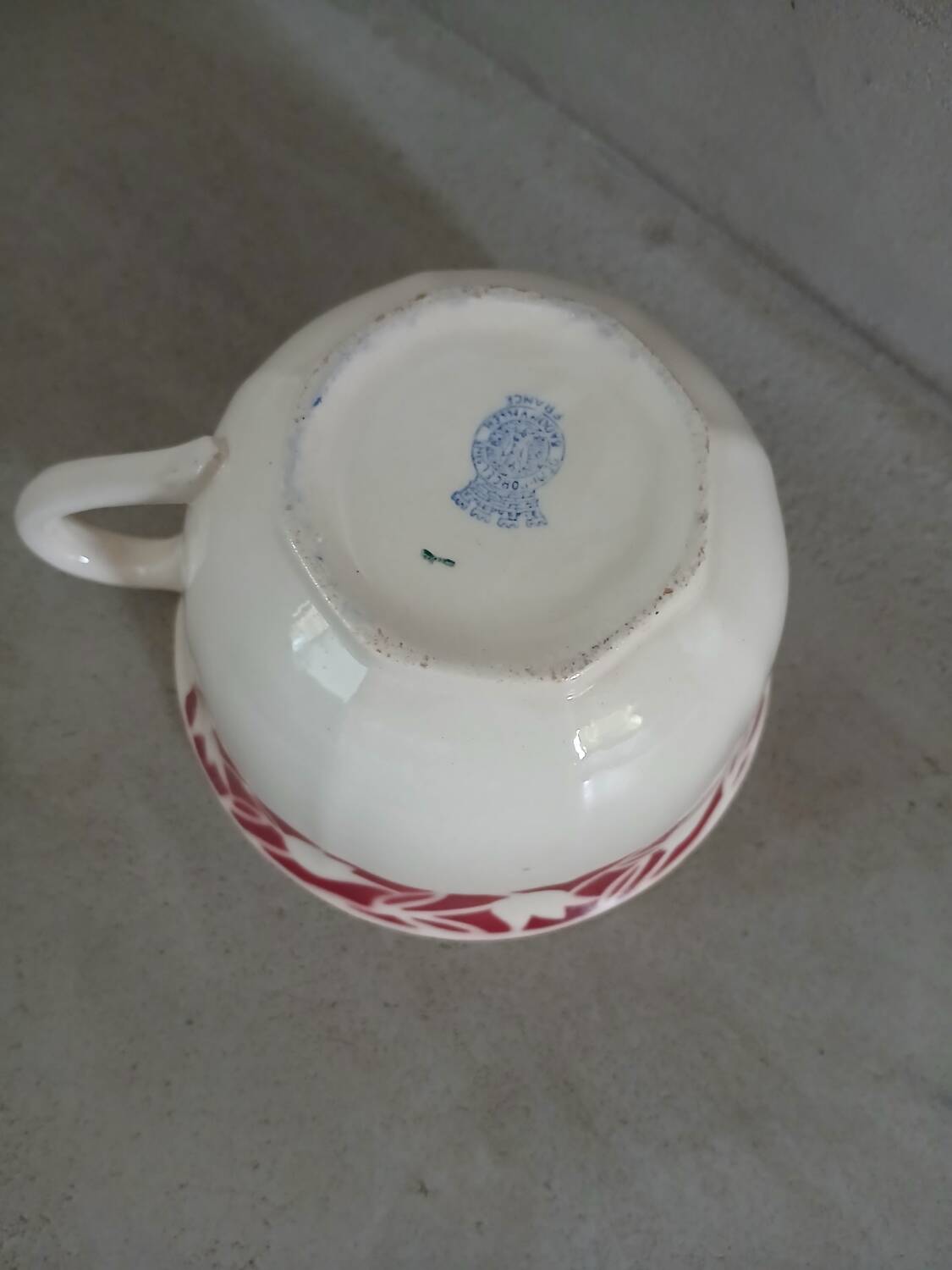 Bol / tasse ancienne Badonviller 