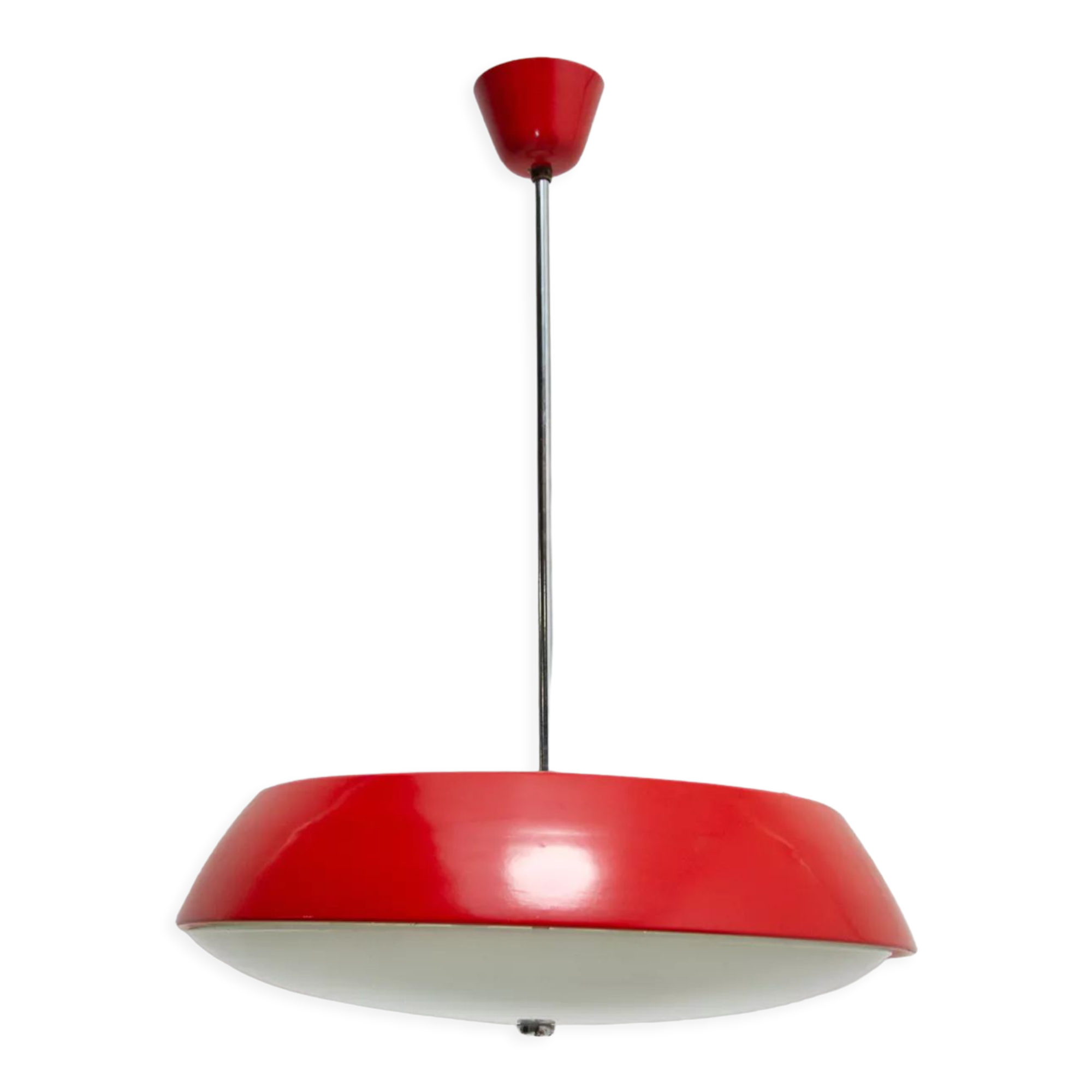 mid century space-age pendant lamp by josef hurka, czechoslovakia, 1960´s