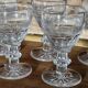 7 Verres à Vin Blanc/Porto Baccarat 1841