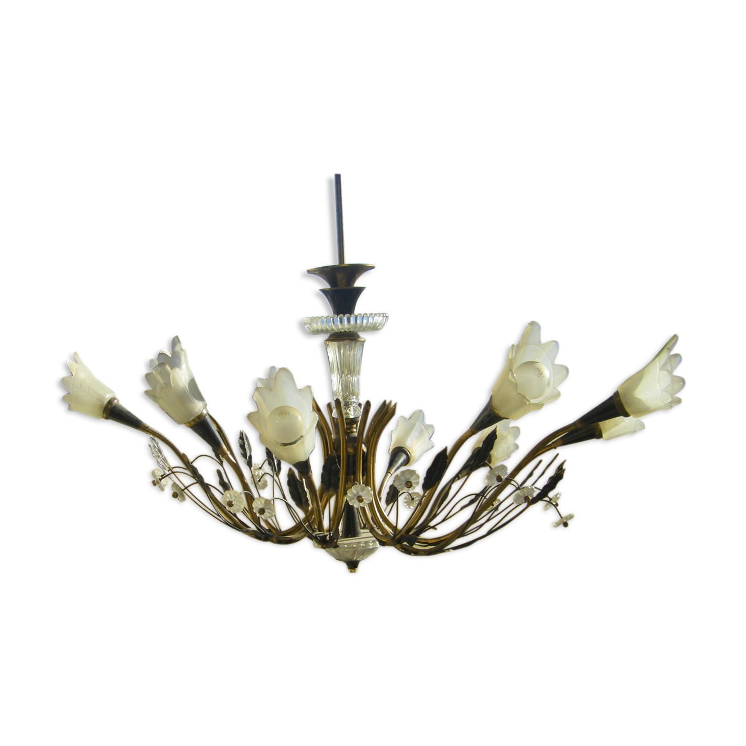 Lustre de Maison Lunel, France, 1950