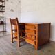 Vintage pine desk home style Regain