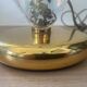 Lampe en verre de Murano iridescent
