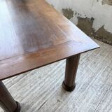 Dudouyt oak dining table 1940