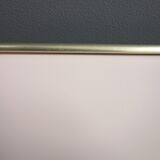 Pink formica magazine table 1950s