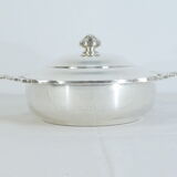 Round silver metal vegetable, Victor Saglier