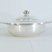 Round silver metal vegetable, Victor Saglier