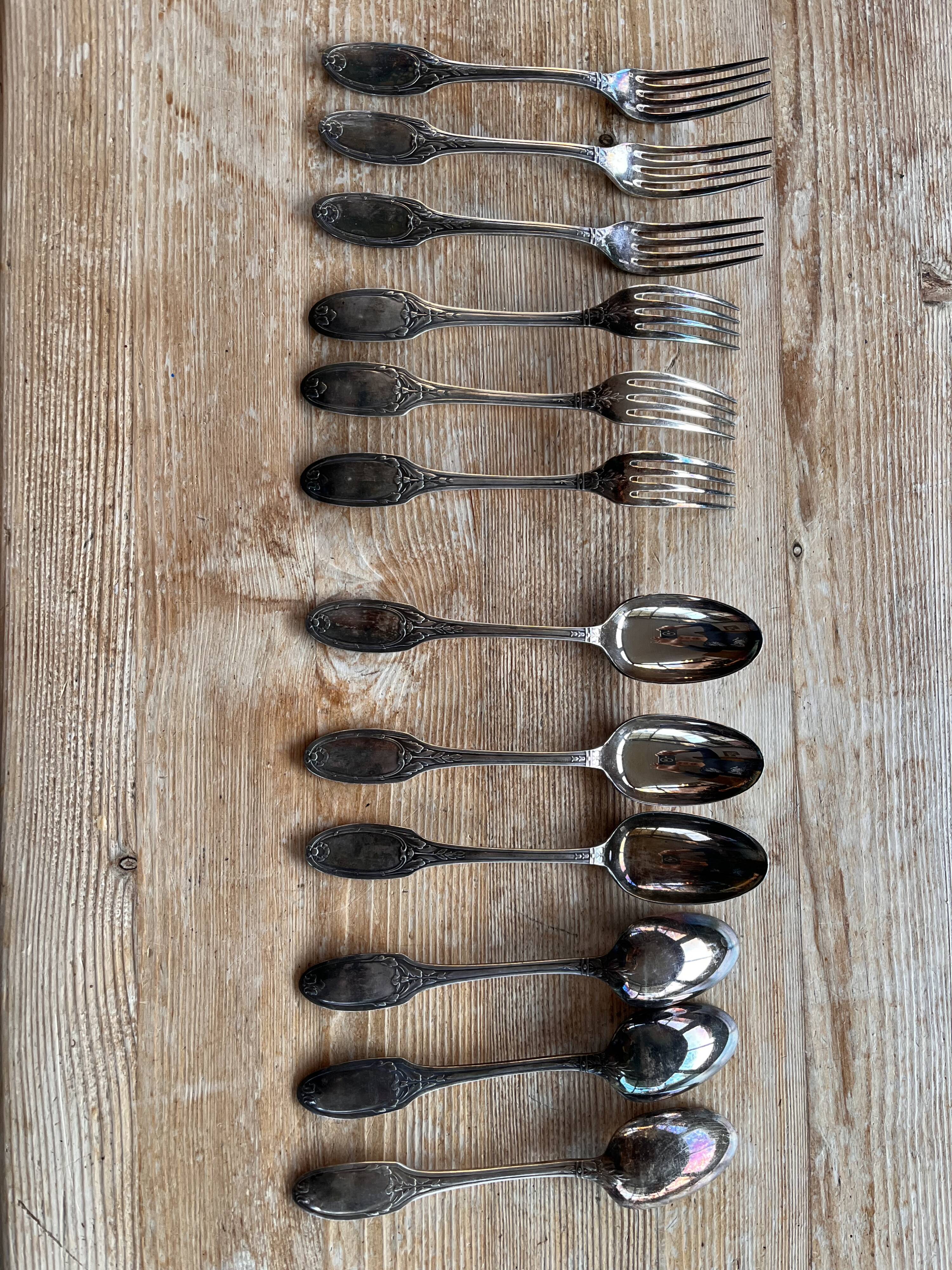 Antique Christofle cutlery