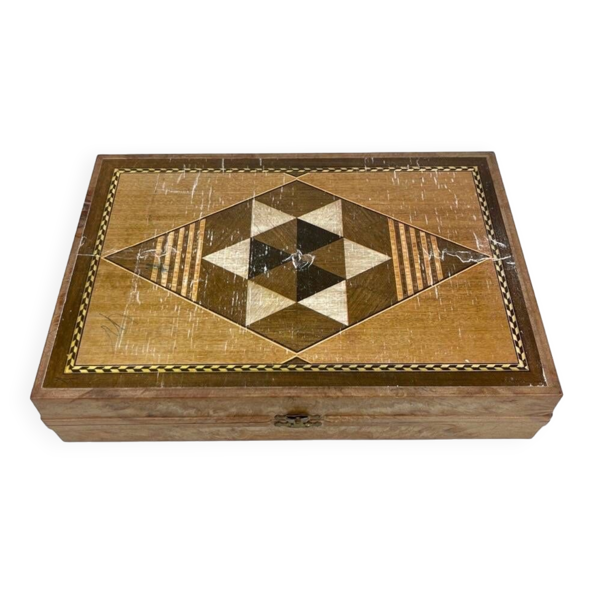 Box of 24 wooden cubes Garnier illustrations Walt Disney