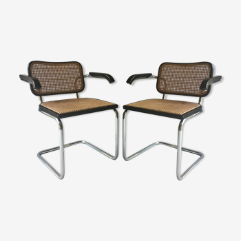 Paire de fauteuils B64 par Marcel Breuer