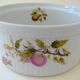 Moule à soufflé en porcelaine à décor fruitier
