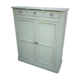 Buffet ancien peint