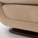 Walnut and mohair velvet sofa by Isa Bergamo, 1940s