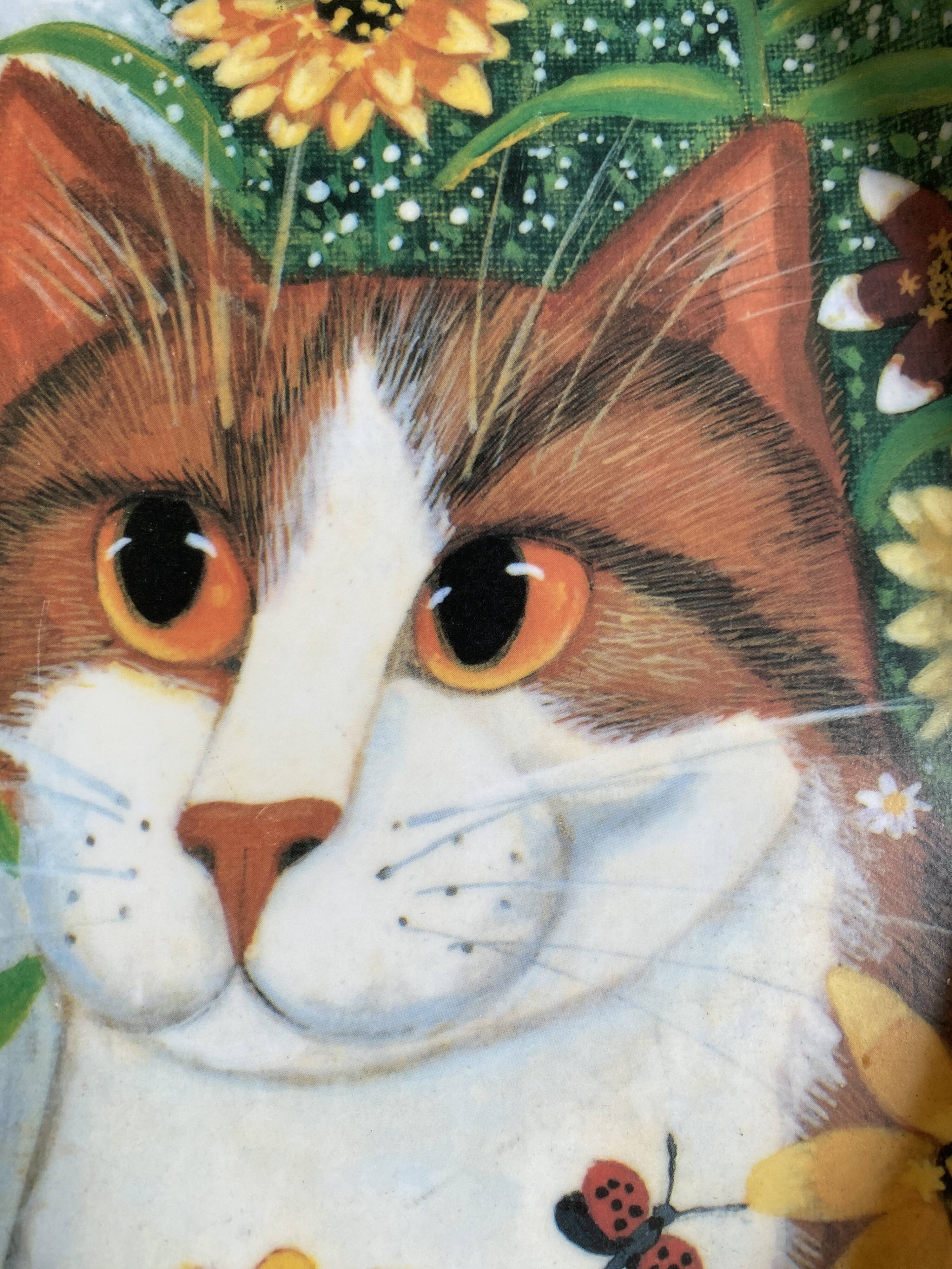 R2S tray artist Sylvia Huber Gaensslen - 3 cats