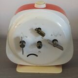 Vintage orange japy alarm clock