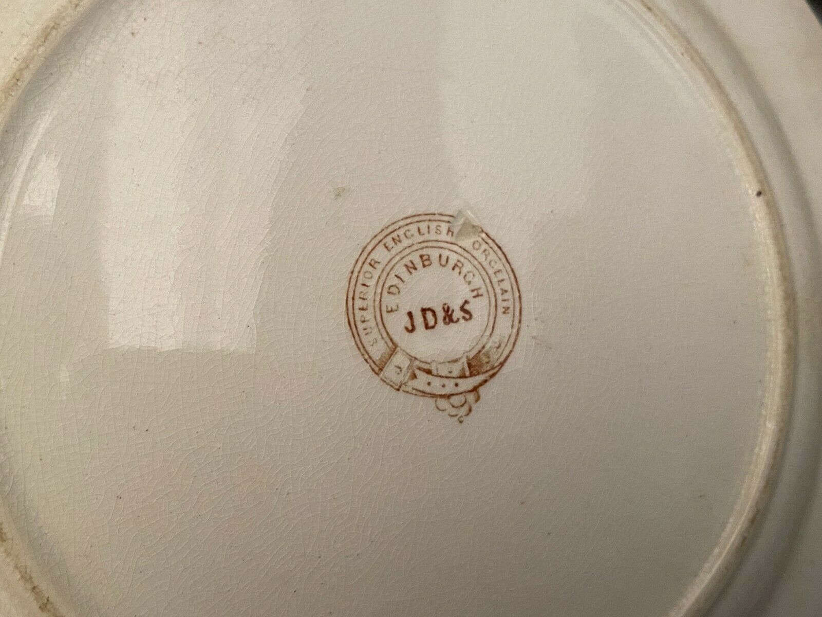 English earthenware table serving part JD&S décor Edinburgh