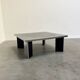 Heinz Lilienthal etched stainless steel coffee table, 1970s
