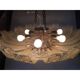 Murano glass flush mount