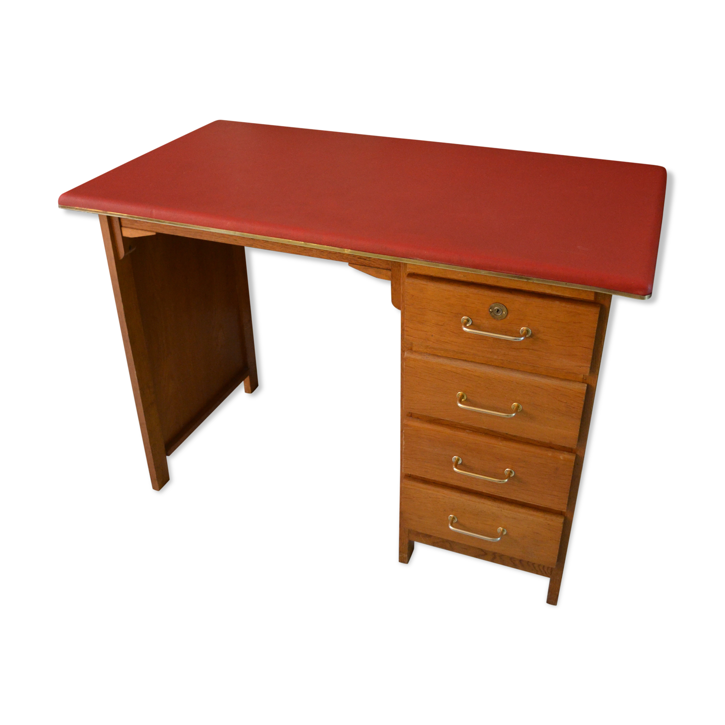 Bureau vintage 4 tiroirs marque Spirol