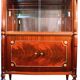 Display cabinet or bar cabinet in mahogany, 1970s