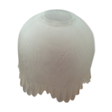 Moulded glass flower