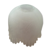 Moulded glass flower