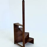 Vintage teak mid century library stairs