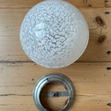 Art Deco glass globe ceiling light from Clichy