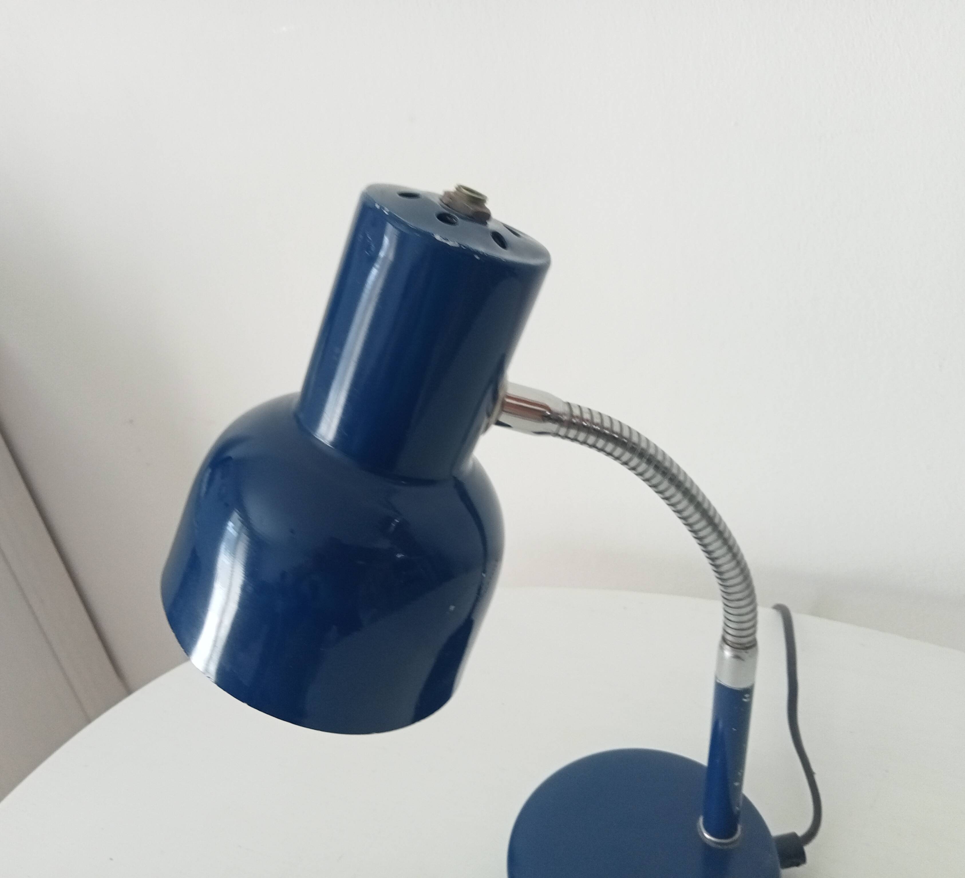 Lampe de bureau vintage Veneta Lumi Italie années 60