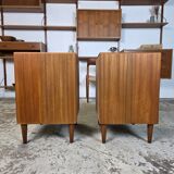 2x Vintage 1960s Danish chests of drawers, night stands teak 60 - 70