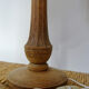 Table lamp vintage lampshade woven flowers