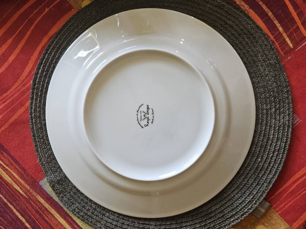 "Paradis" Assiette Royal Limoges France
