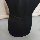 Ancien buste de couturière noir mannequin