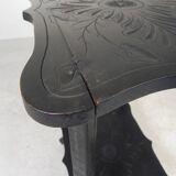 Art Deco table with 2 plateaus, 1930s